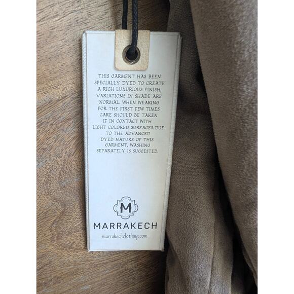 Anthropologie by Marrakech French Terry Moto Jacket Womens 2X Gray Full Zip NWT - Picture 6 of 7